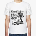 Классическая футболка Mommy's little monster