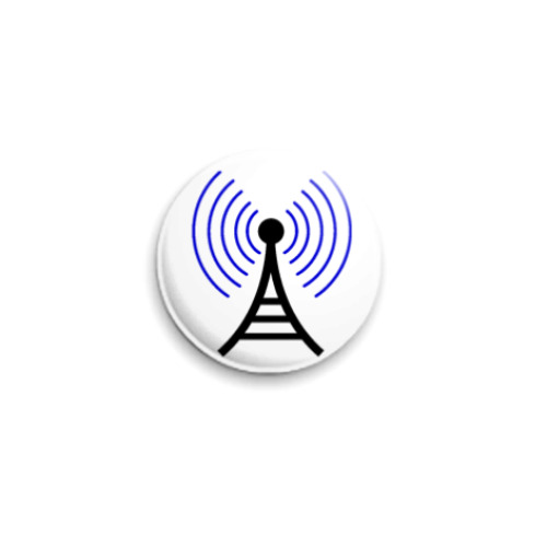 Значок 25мм с принтом  Hotspot