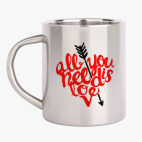 Кружка металлическая