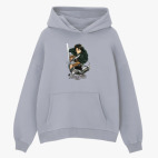 Толстовка худи оверсайз