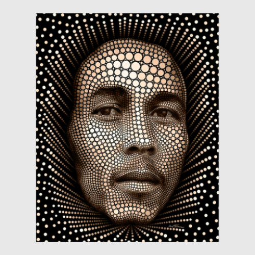 Постер с принтом Bob Marley