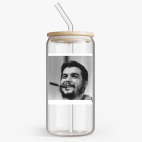 Банка с бамбуковой крышкой