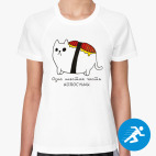 Женская спортивная футболка