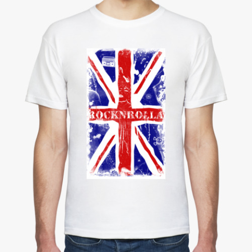 Футболка с принтом  RocknRolla