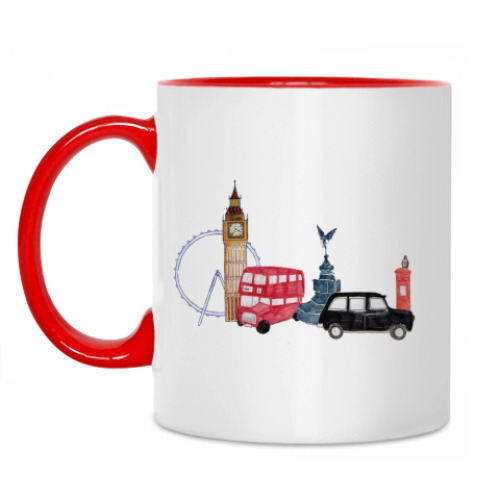 Кружка с принтом London
