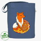 Изящная лиса зентангл