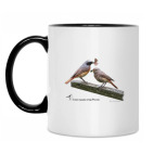 Кружка двухцветная