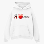 Толстовка худи оверсайз