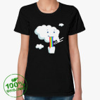 Женская футболка органик