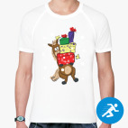 Мужская спортивная футболка