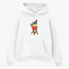 Толстовка худи оверсайз