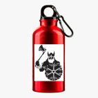 Металлическая бутылка 400 мл UV-DTF