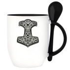 Кружка с ложкой