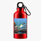 Металлическая бутылка 400 мл UV-DTF