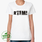 Женская футболка органик