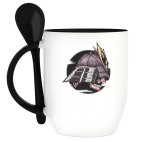 Кружка с ложкой