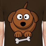 Собачка с косточкой