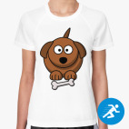 Женская спортивная футболка