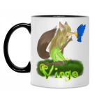 Кружка двухцветная