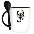 Кружка с ложкой