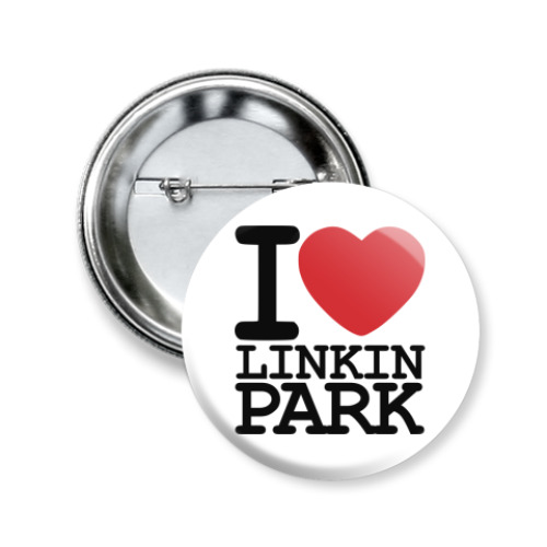 Значок 50мм с принтом  'Linkin Park'