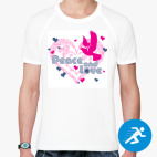 Мужская спортивная футболка