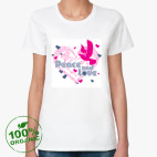 Женская футболка органик