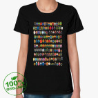 Женская футболка органик