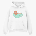 Толстовка худи оверсайз