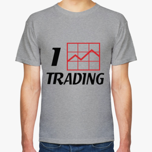 Футболка с принтом Крутой брокер !