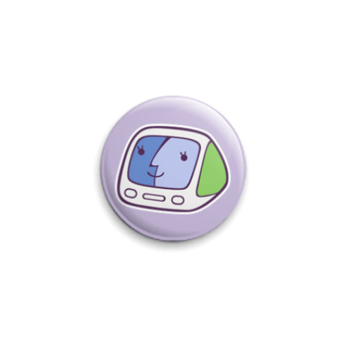 Значок 25мм с принтом iMac G3