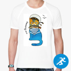 Мужская спортивная футболка