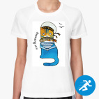 Женская спортивная футболка