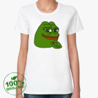 Женская футболка органик