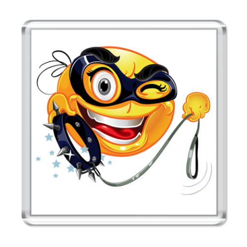 Магнит с принтом   Смайл