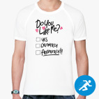 Мужская спортивная футболка