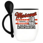 Кружка с ложкой