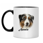 Кружка двухцветная