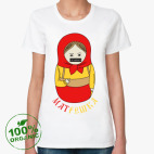 Женская футболка органик