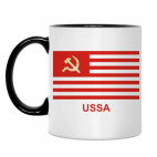 Кружка двухцветная