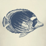 Море винтаж рыба