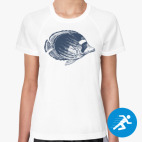 Женская спортивная футболка