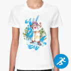 Женская спортивная футболка