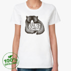 Женская футболка органик