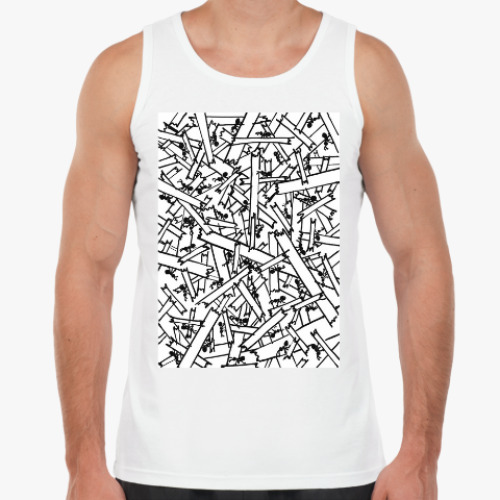 Майка с принтом Богатый внутренний мир