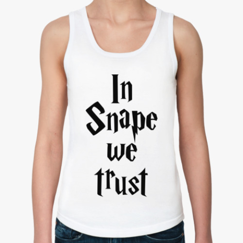 Женская майка с принтом  Harry Potter