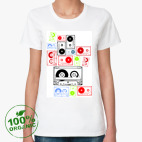 Женская футболка органик