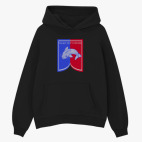 Толстовка худи оверсайз