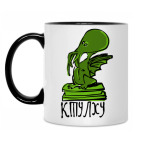 Кружка двухцветная