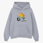 Толстовка худи оверсайз